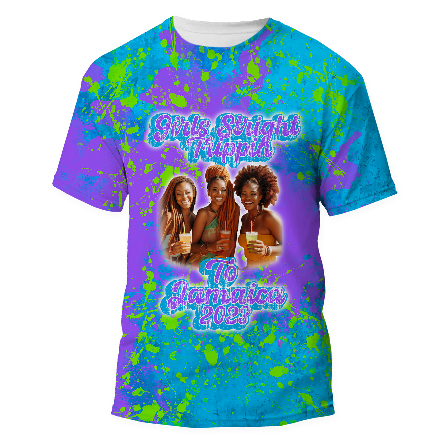 Girls Trip Premium Shirt All Over - Front Only