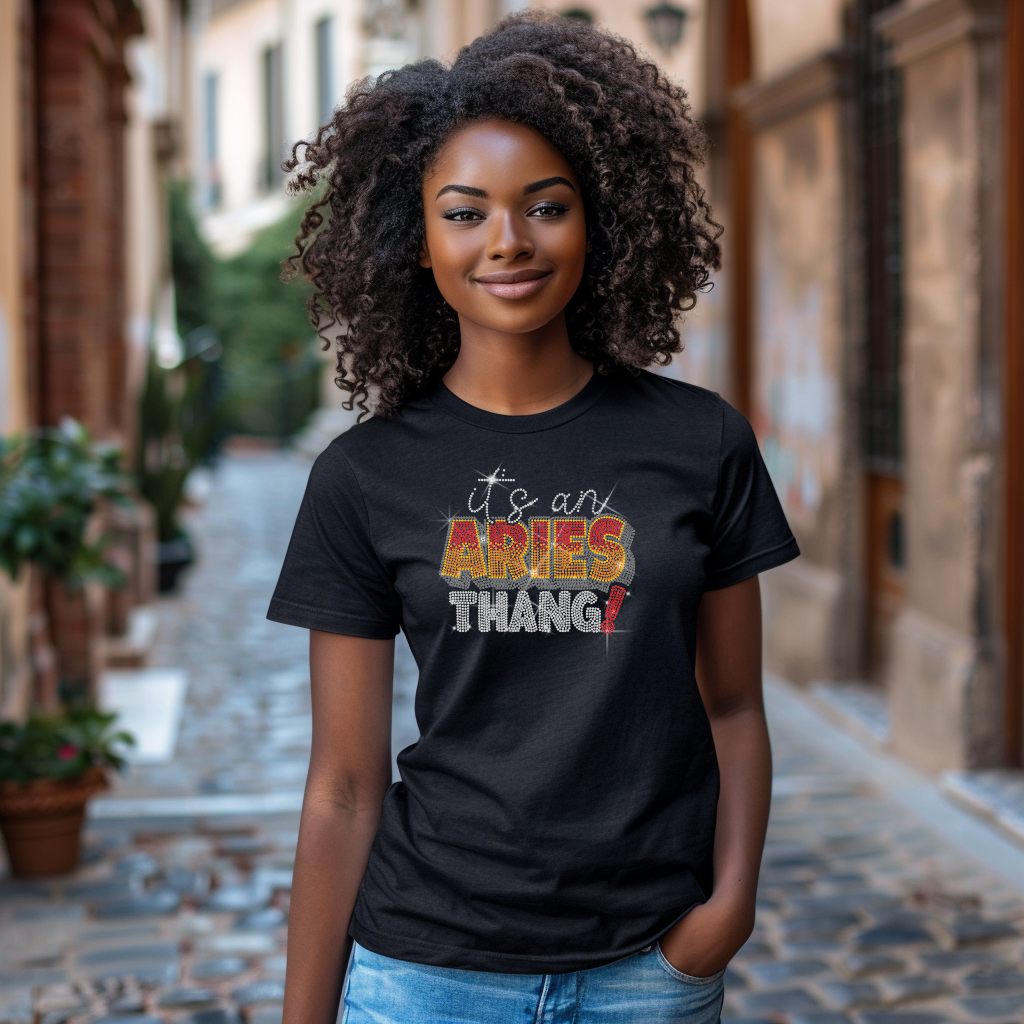Aries - Bling T-shirt