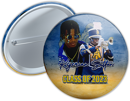 School Button - (Package of 5)