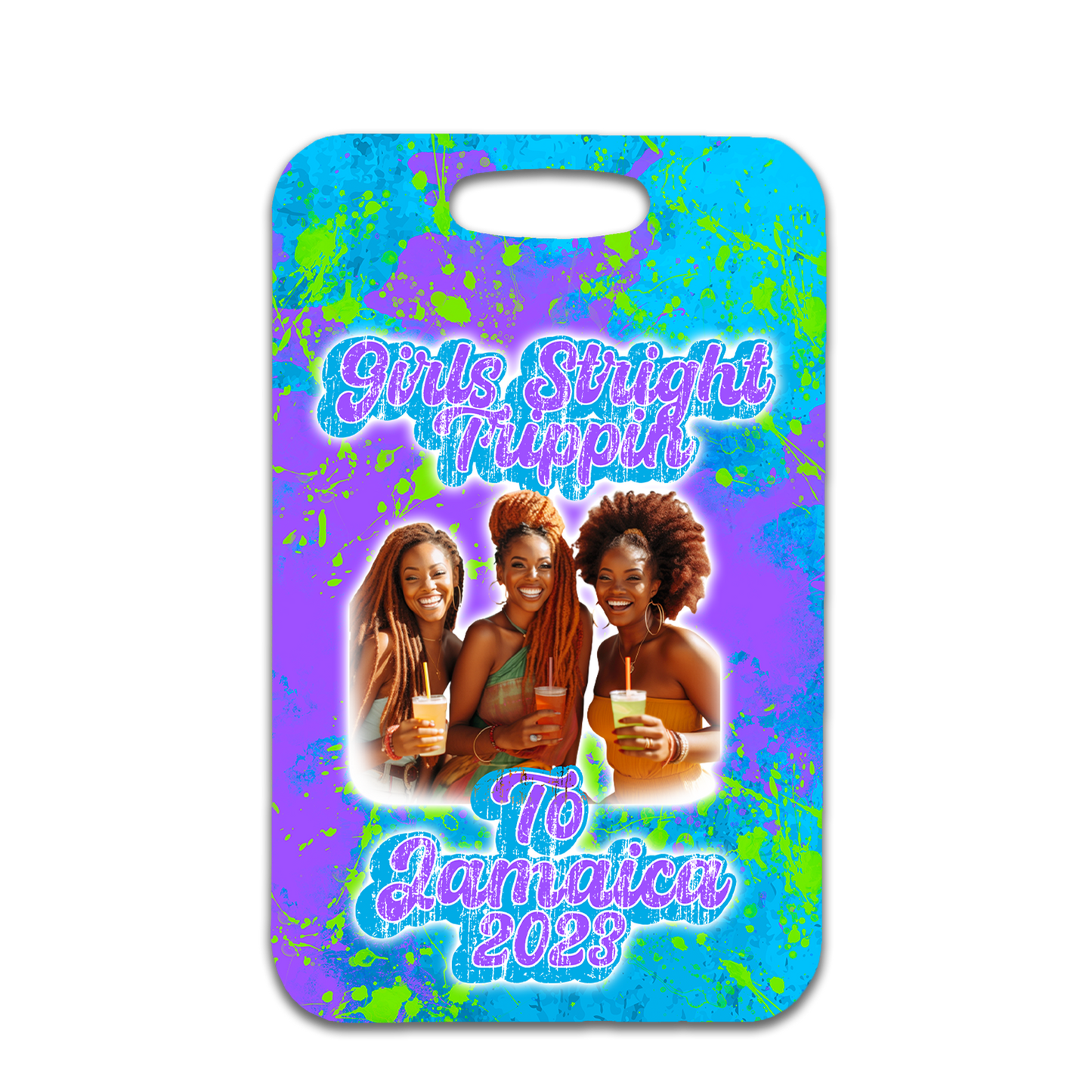 Oh Ship It's A Girls Trip Luggage Tag