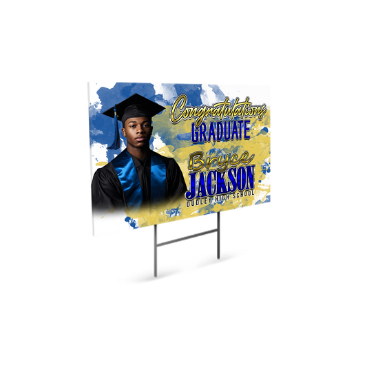 Graduation 2024 Proud Graduate Yard Sign