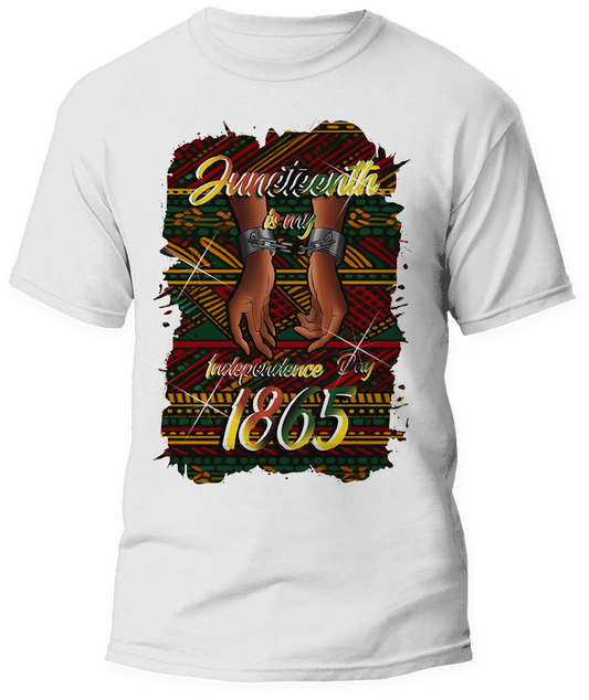 Juneteenth Center Print Shirt