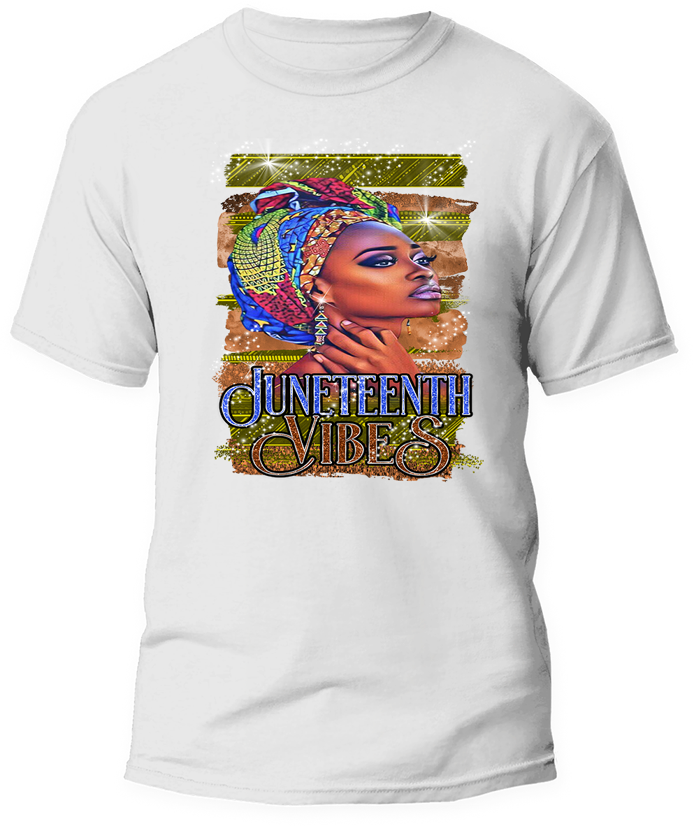 Juneteenth Center Print Shirt